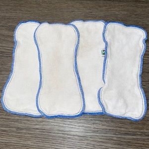 Best Bottom Inserts 55% Hemp 45% Organic Cotton size Large